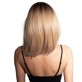 Short Natural Blonde Hair with Bangs for Women - Lara