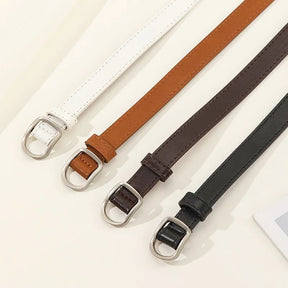 Black Minimalist Sophisticated Belt - Simple