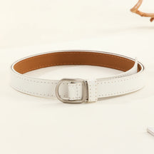 Black Minimalist Sophisticated Belt - Simple