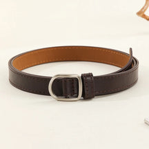 Black Minimalist Sophisticated Belt - Simple