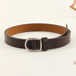 Black Minimalist Sophisticated Belt - Simple